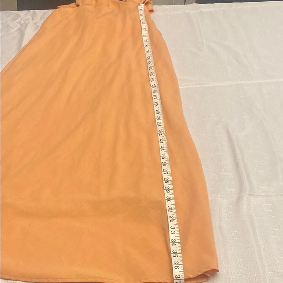 Emory Park Orange Halter Sundress Cocktail - Picture 6 of 8